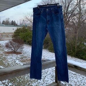Levi 505 33W 34L Good condition blue jeans